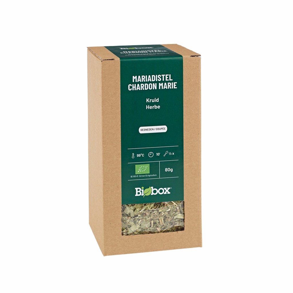 Bio* Mariadistel kruid gesneden