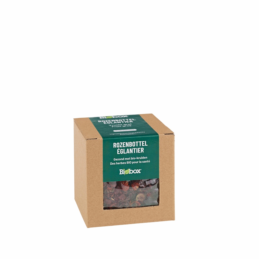 Bio* Rozenbottel vrucht (zonder pit) gesneden