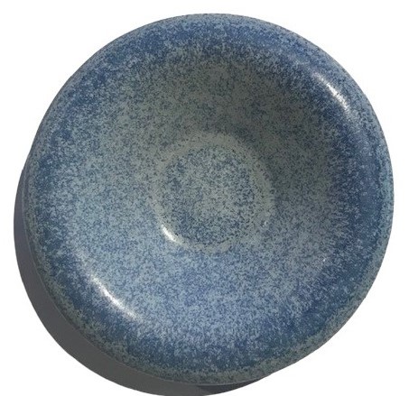 Schaaltje voor geursteen - blauw verweerd