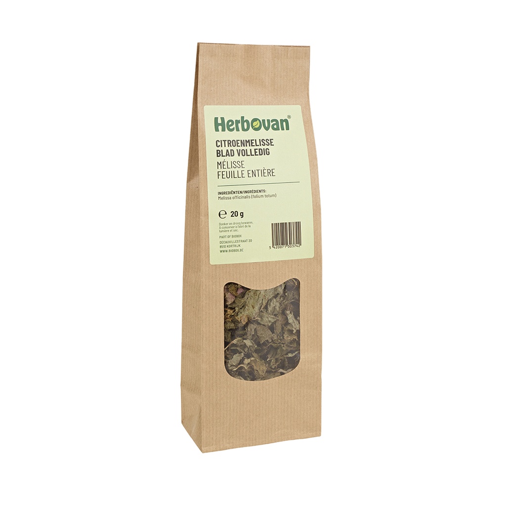 Citroenmelisse blad volledig