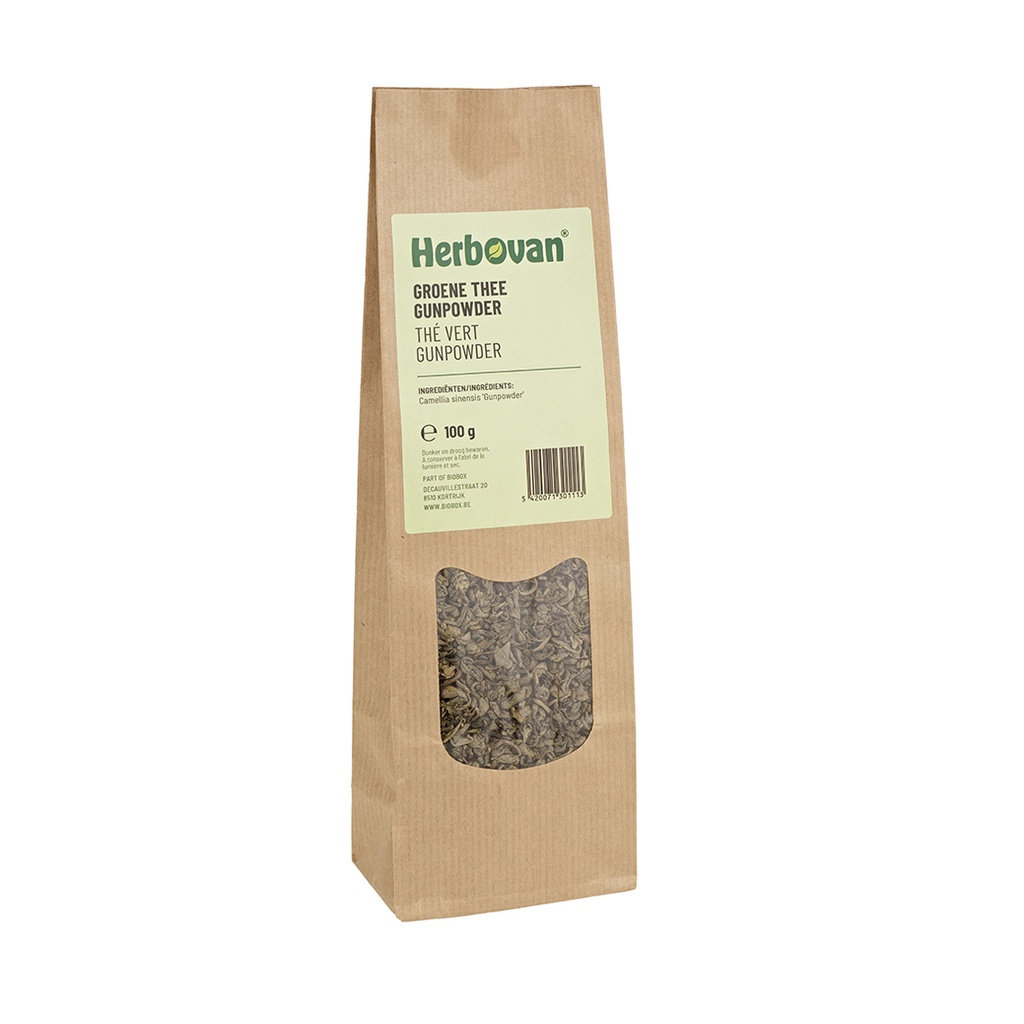 Groene thee gunpowder