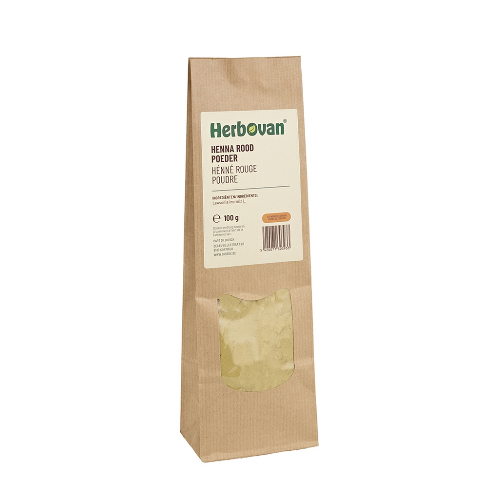 Henné rouge (naturel) poudre