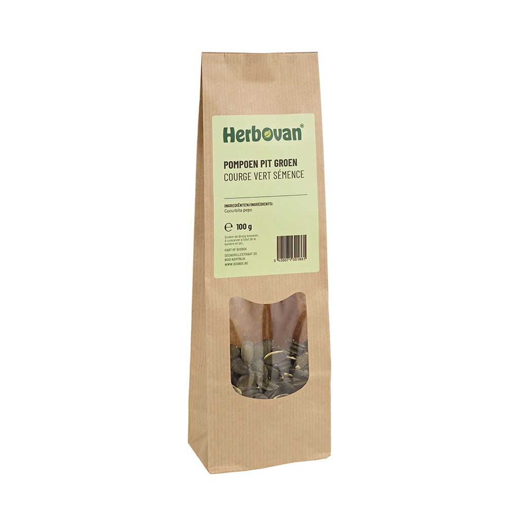 Pompoen pit groen