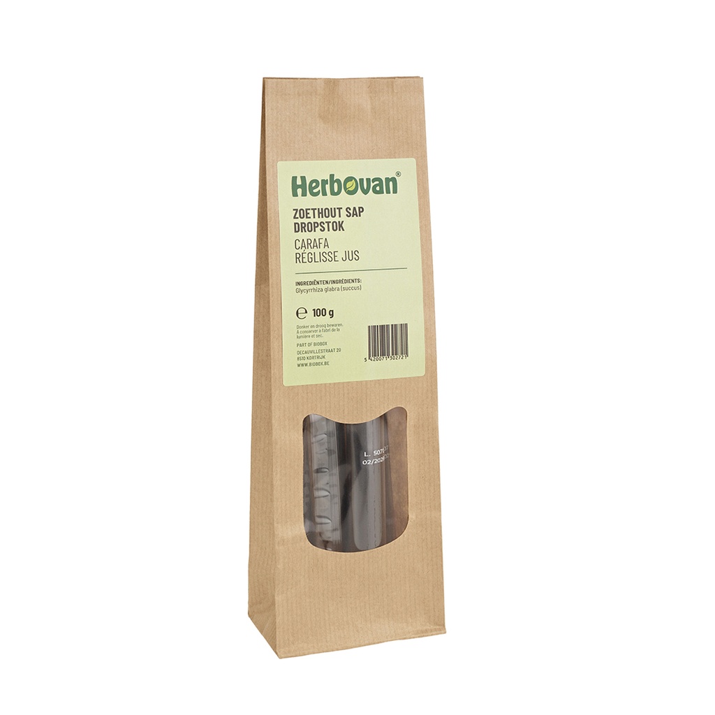 Zoethout sap dropstok 