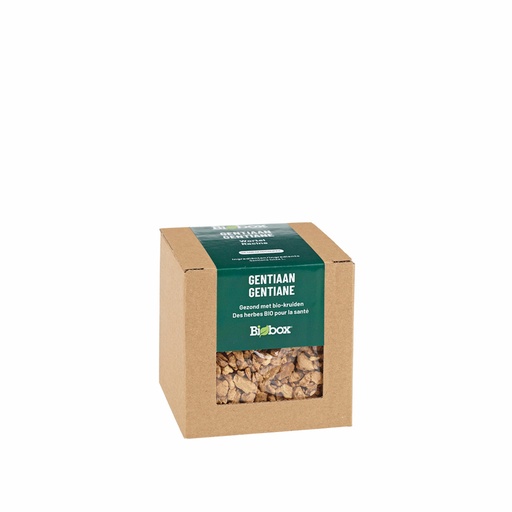 Bio* Gele gentiaan wortel gesneden