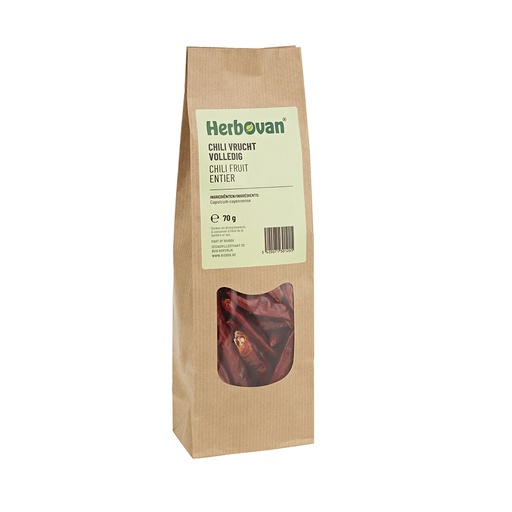 Chili vrucht volledig