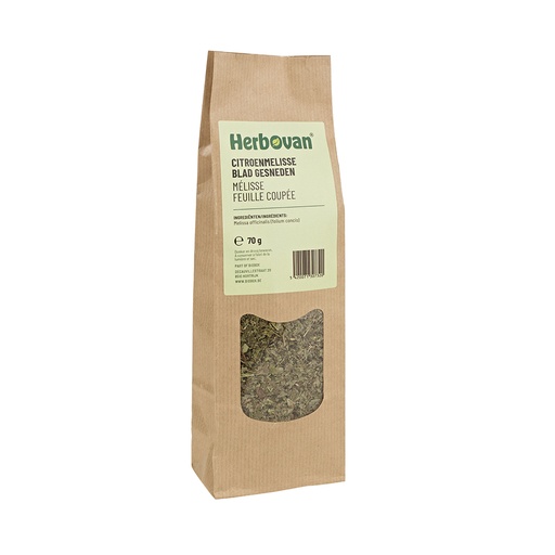 Citroenmelisse blad gesneden