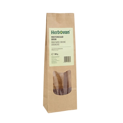 Mosterdzaad bruin