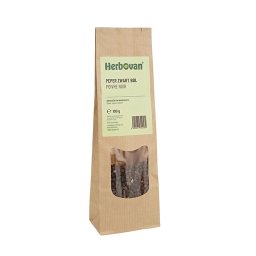 Peper zwart bol