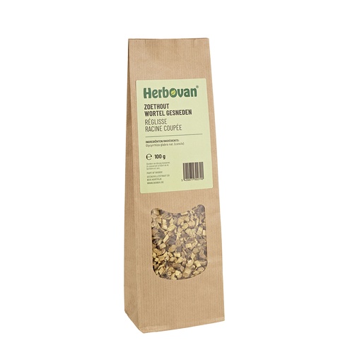 Réglisse racine coupée